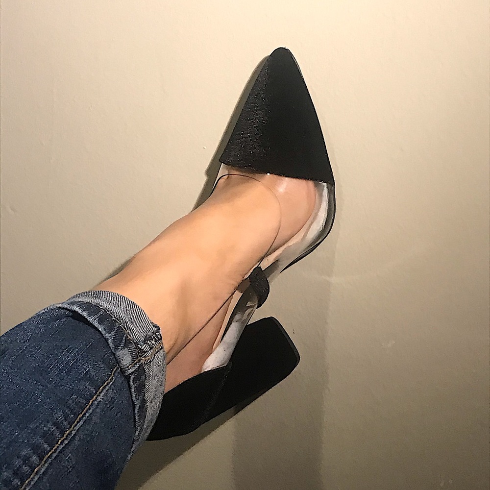 Black Velvet - High heels